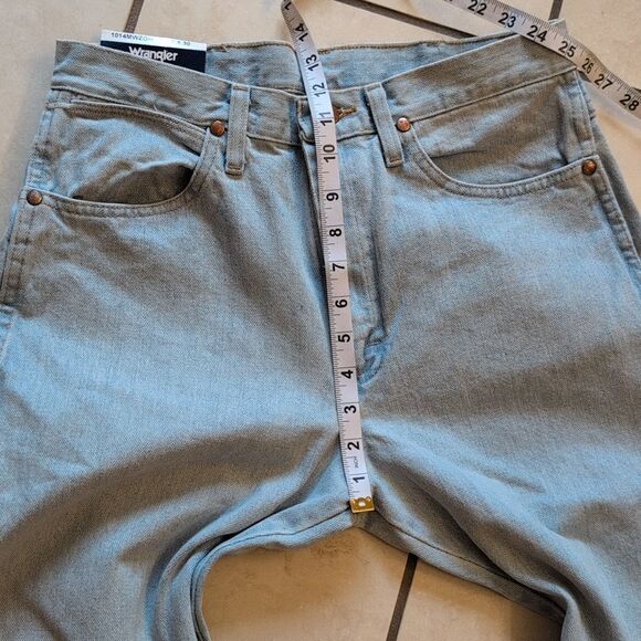 Lot Of 2 NWT Wrangler Original Cowboy Cut Jeans Natural Rise Light Blue Size 7 - Picture 10 of 12